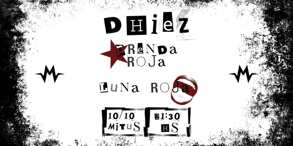 DHIEZ - LUNA ROJA - PRENDA ROJA